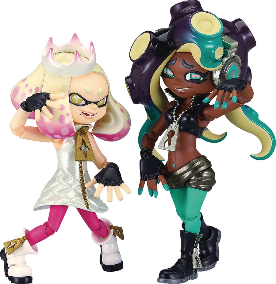 Splatoon 2 Off The Hook Figma Action Figure Set
