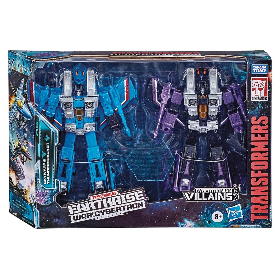 Transformers Generations War For Cybertron Earthrise Voyager Villains 2-Pack Action Figure Case