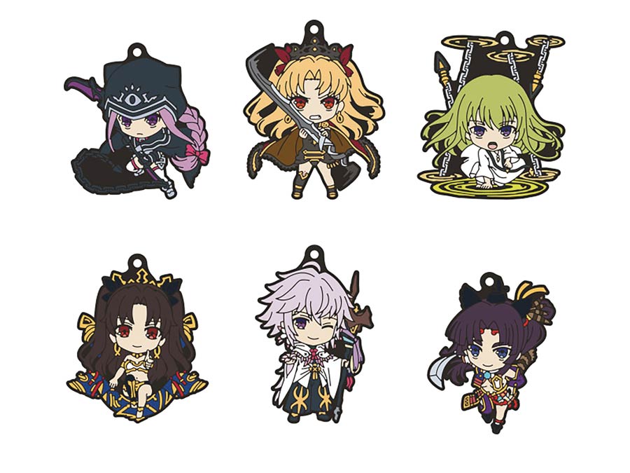 Fate/Grand Order Absolute Demonic Front Babylonia Nendoroid Rubber Keychain Vol 2 Blind Mystery Box