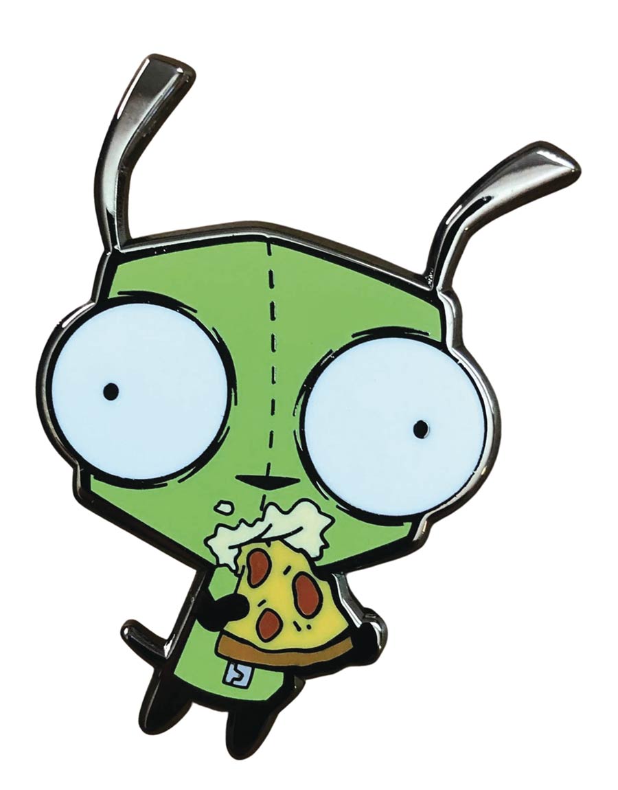 Invader Zim Pin - Pizza Slurping Gir