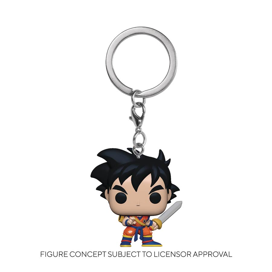 POP Keychain Dragon Ball Z Gohan With Sword Vinyl Pocket Keychain