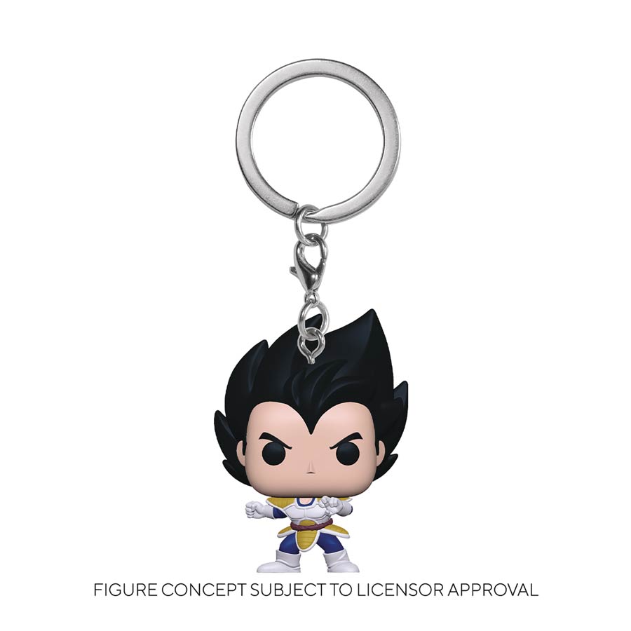 POP Keychain Dragon Ball Z Vegeta Vinyl Pocket Keychain