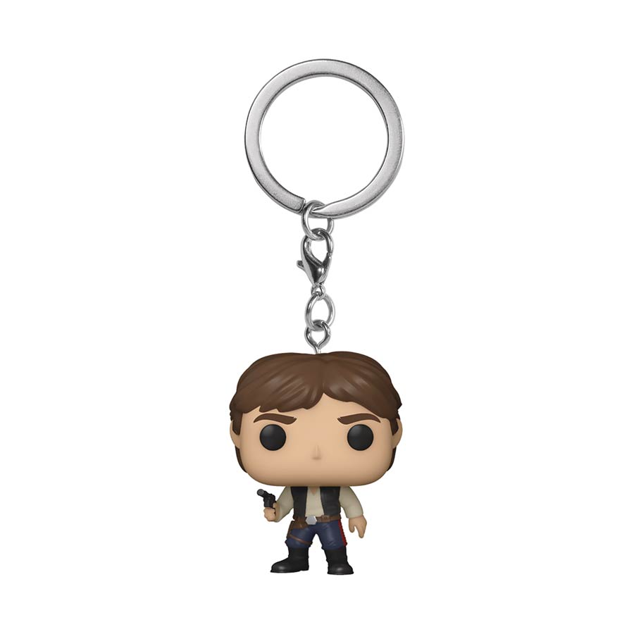 POP Keychain Star Wars Han Solo Vinyl Pocket Keychain