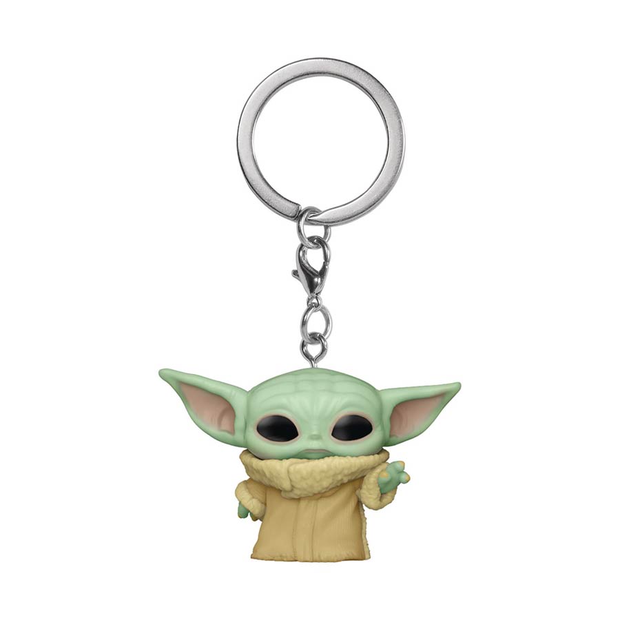 POP Keychain Star Wars The Mandalorian The Child Vinyl Pocket Keychain