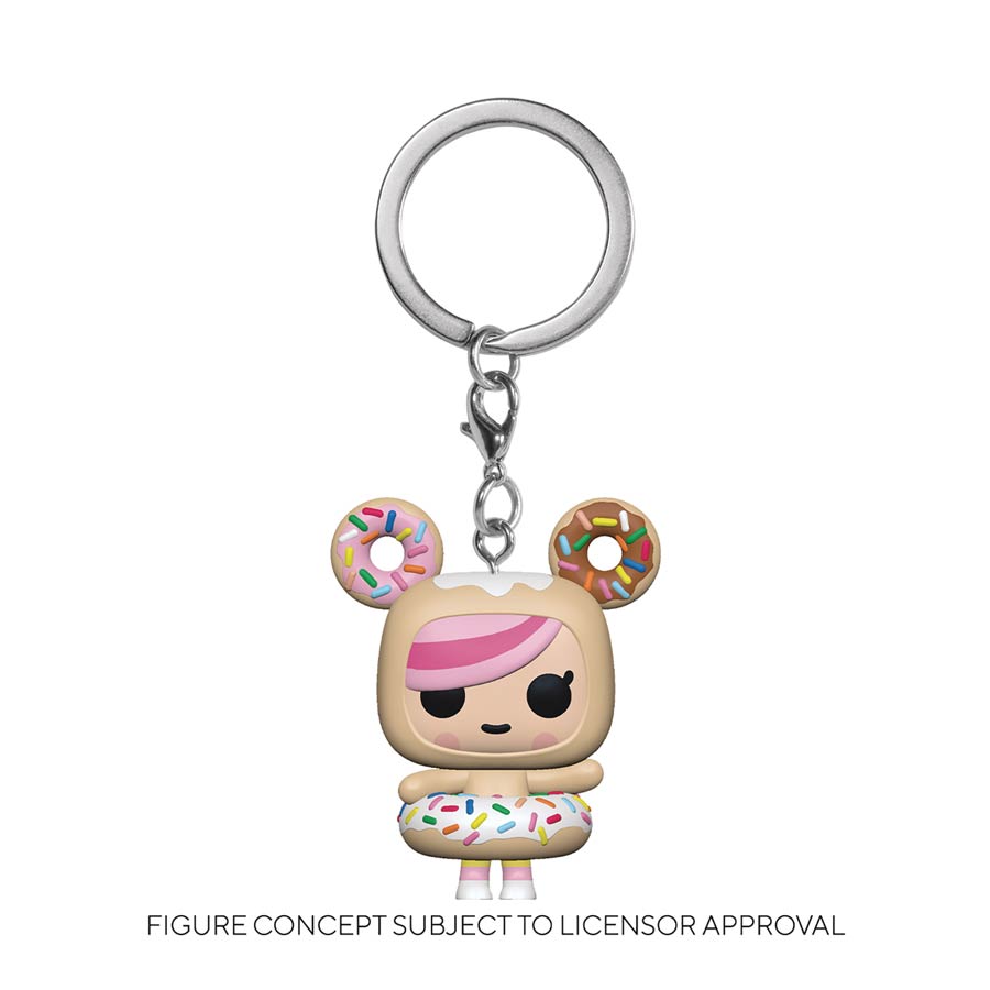 POP Keychain tokidoki Donutella Vinyl Pocket Keychain