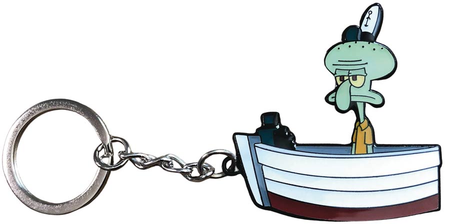 SpongeBob SquarePants Keychain - Squidward At Work