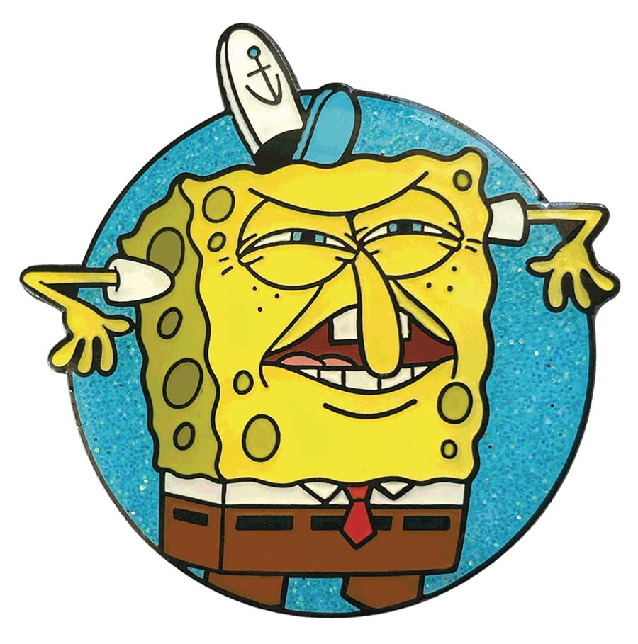 SpongeBob SquarePants Enamel Pin - Who Put You On The Planet