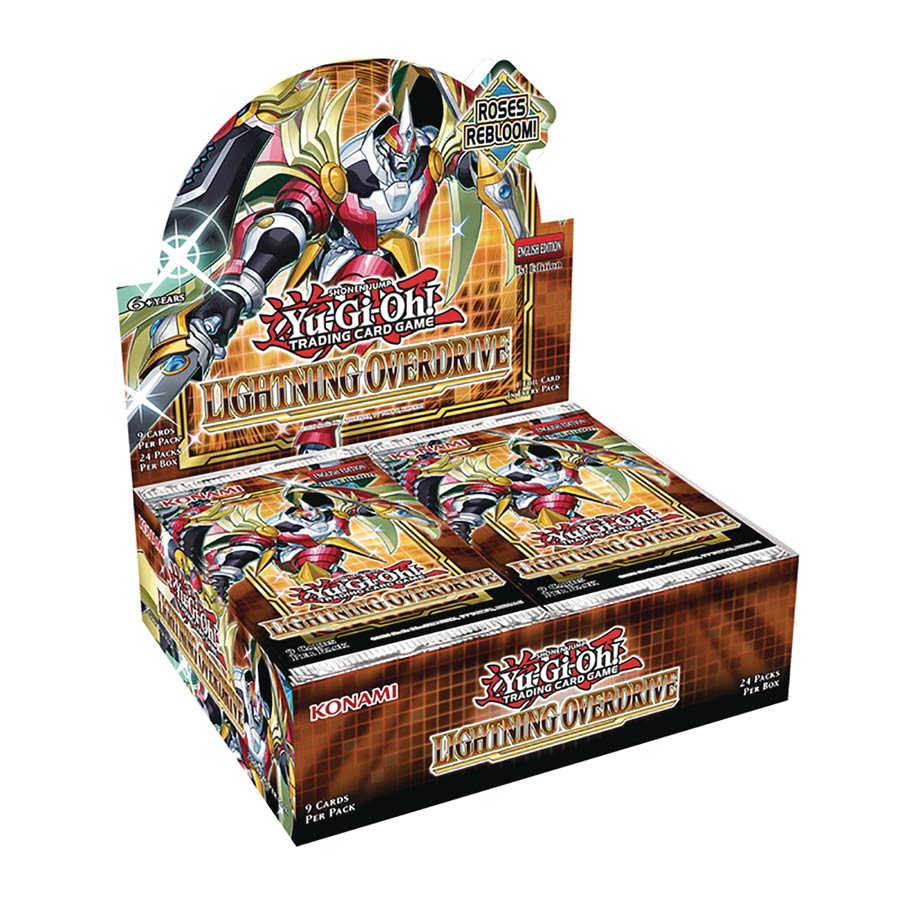 Yu-Gi-Oh Lightning Overdrive Booster Display (24-Count)
