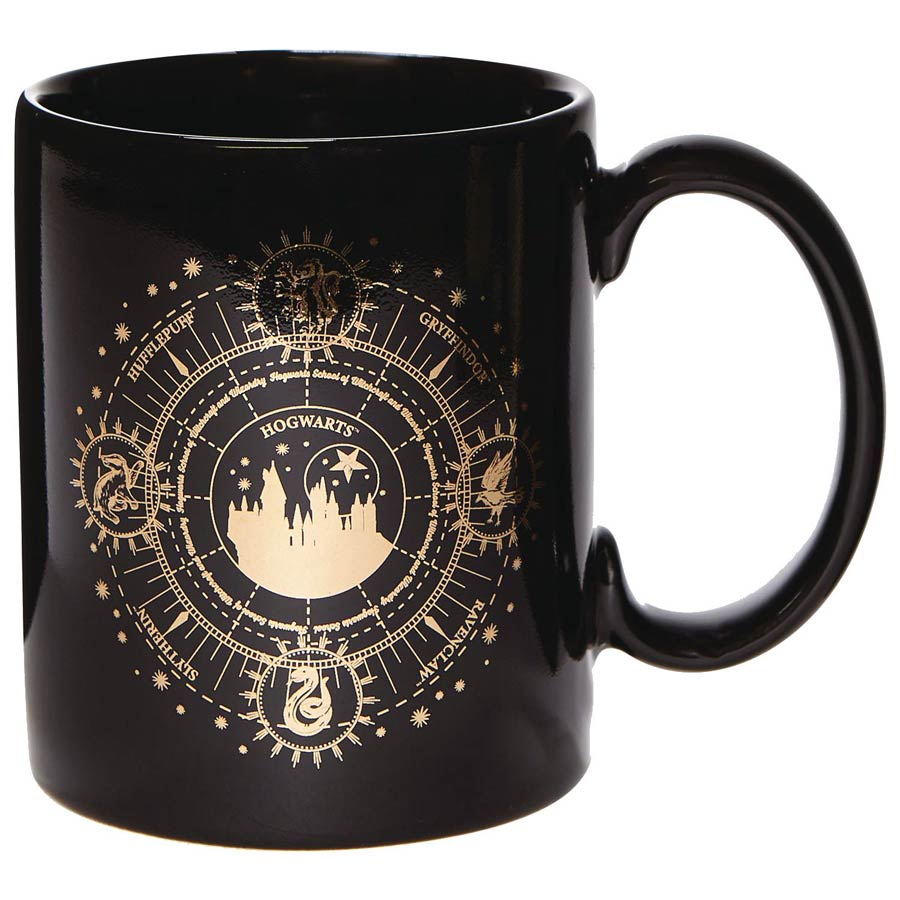 Harry Potter Hogwarts Gold & Black Mug