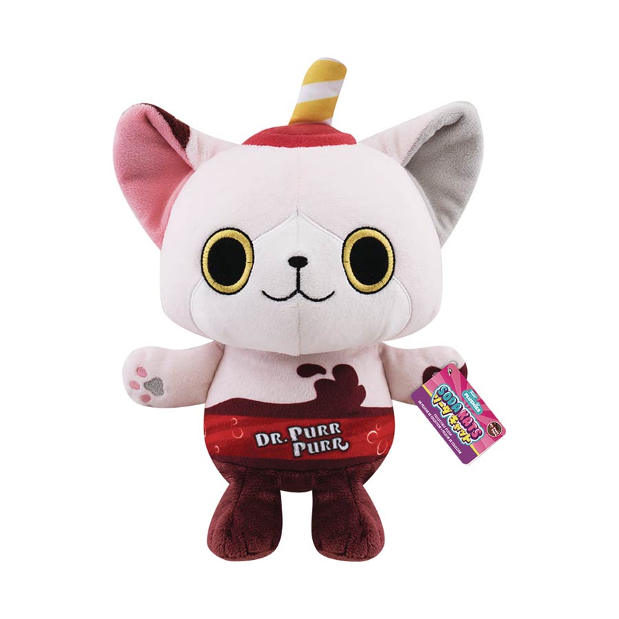 POP Paka Paka Soda Kats Dr Purr Purr 7-Inch Plush