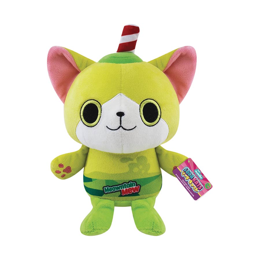 POP Paka Paka Soda Kats Meowtain Mew 7-Inch Plush
