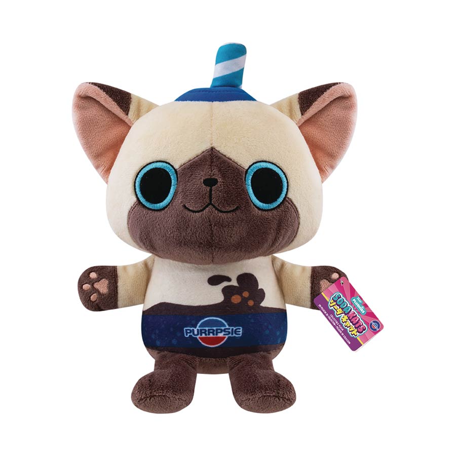 POP Paka Paka Soda Kats Kat Purpsie 7-Inch Plush