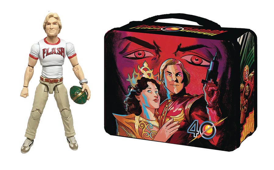 Flash Gordon Movie Hero H.A.C.K.S. Figure & Lunchbox