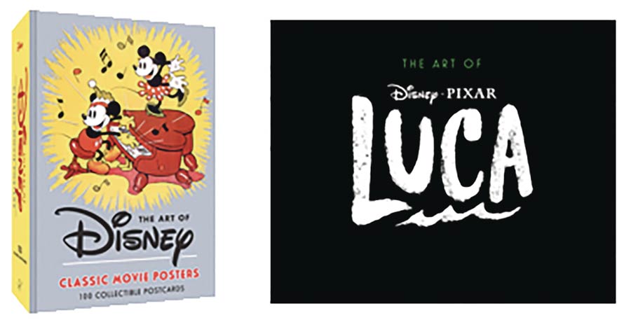 Art Of Disney Classic Movie Posters 100 Collectible Postcard Set