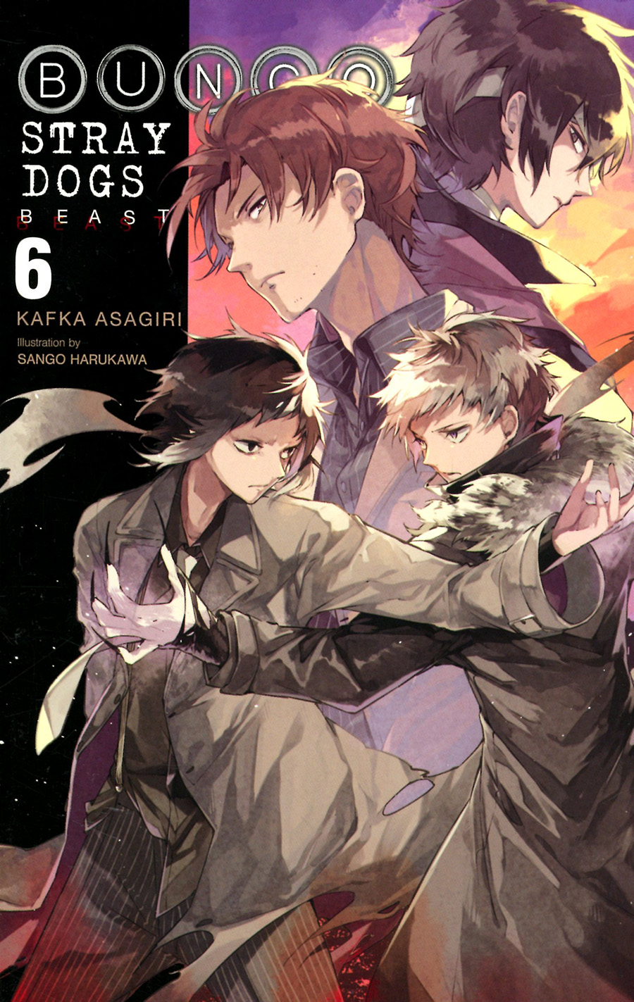 Bungo Stray Dogs Light Novel Vol 6 Beast