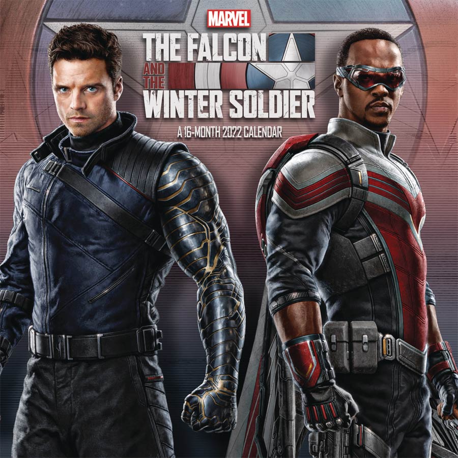 Falcon And The Winter Soldier 2022 Wall Calendar