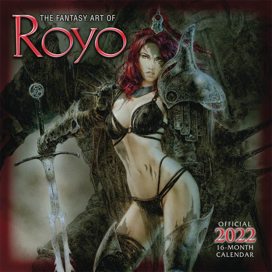 Fantasy Art Of Luis Royo 2022 Wall Calendar