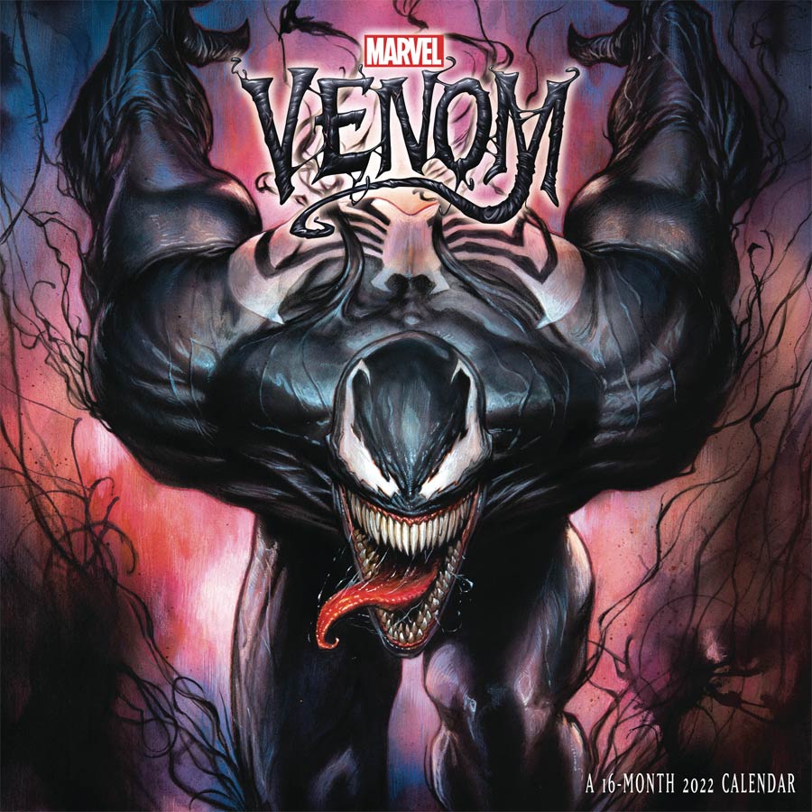 Marvel Venom 2022 Wall Calendar
