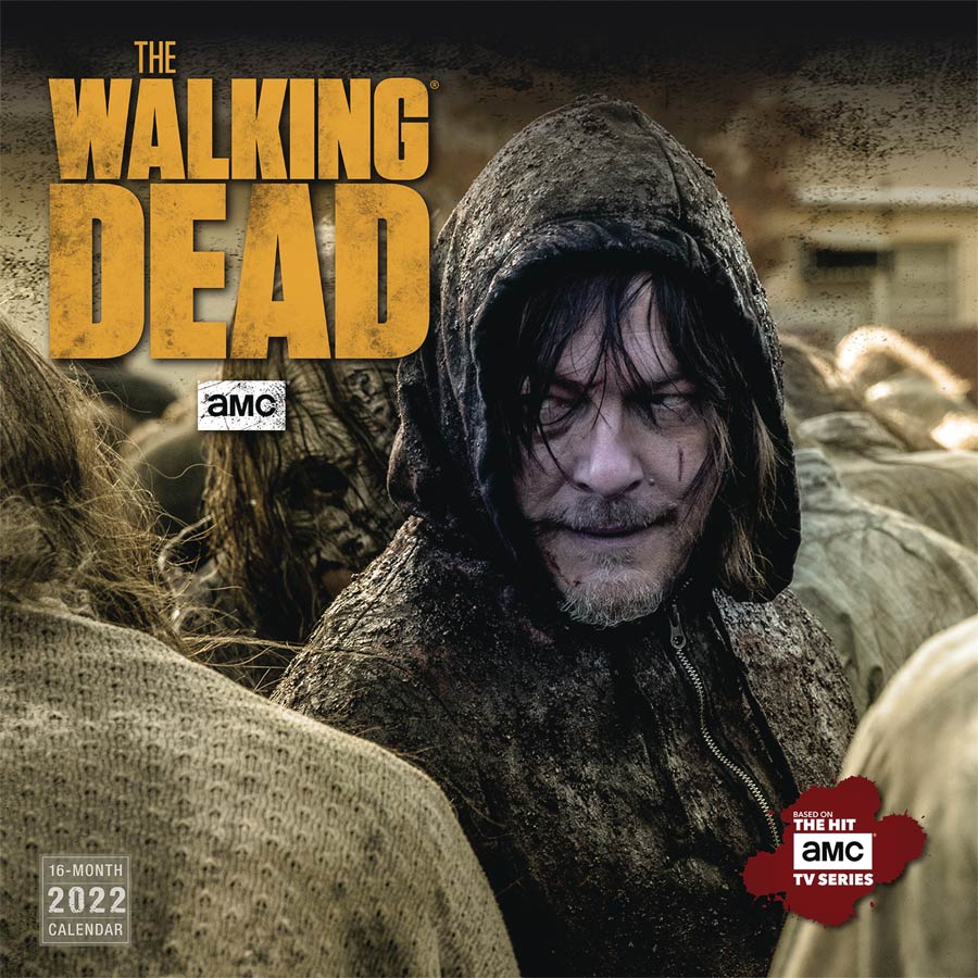 Amc 2022 Christmas Schedule Walking Dead (Amc) 2022 Wall Calendar - Midtown Comics