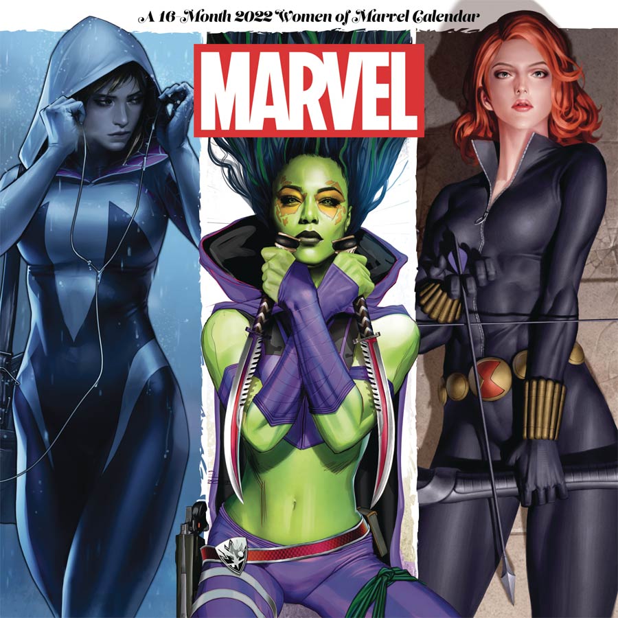 Women Of Marvel 2022 Wall Calendar