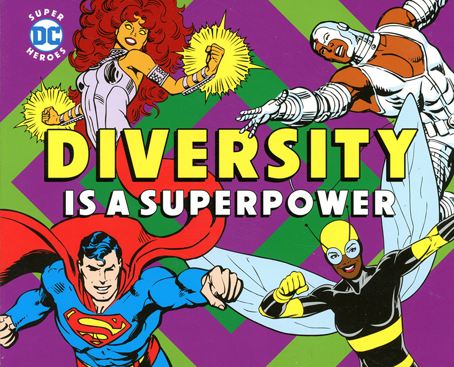 DC Super Heroes Diversity Is A Superpower Board Book HC