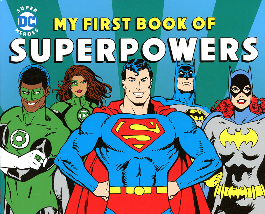 DC Super Heroes My First Book Of Superpowers Board Book HC