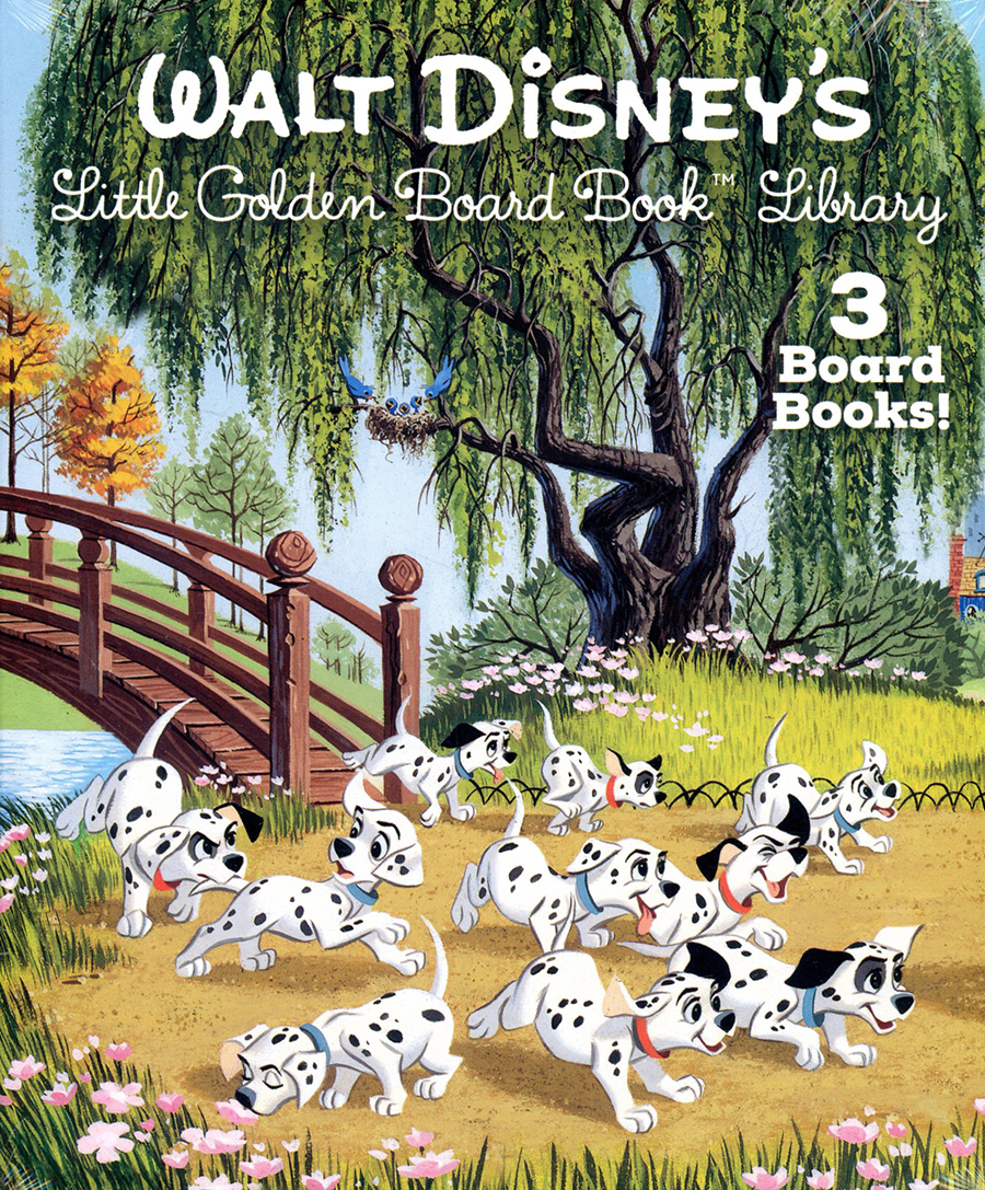 Walt Disneys Little Golden Board Book Library HC
