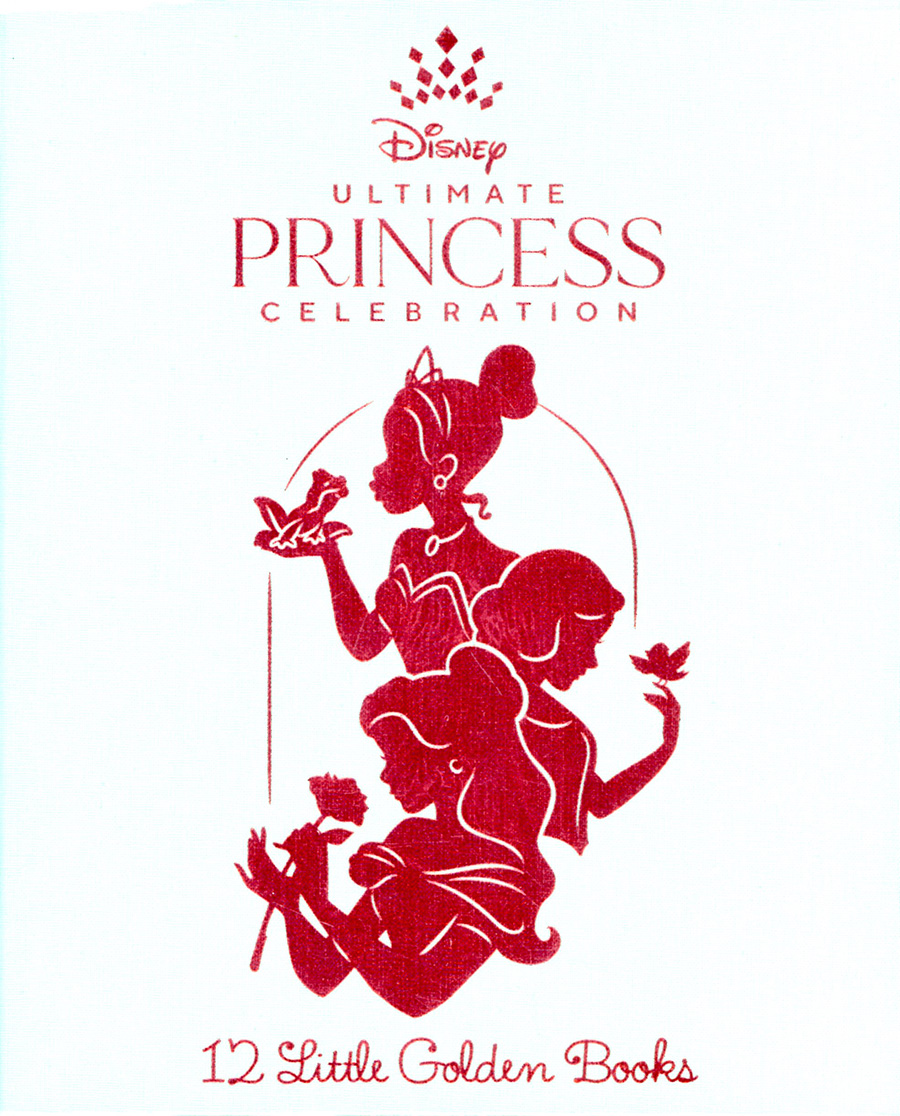 Disney Ultimate Princess Celebration 12 Little Golden Books Box Set