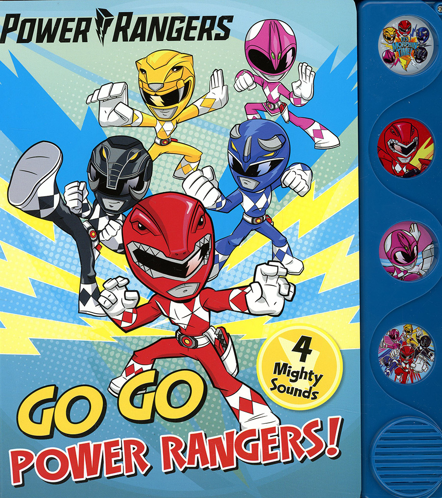 Power Rangers Go Go Power Rangers Board Book With Sound HC