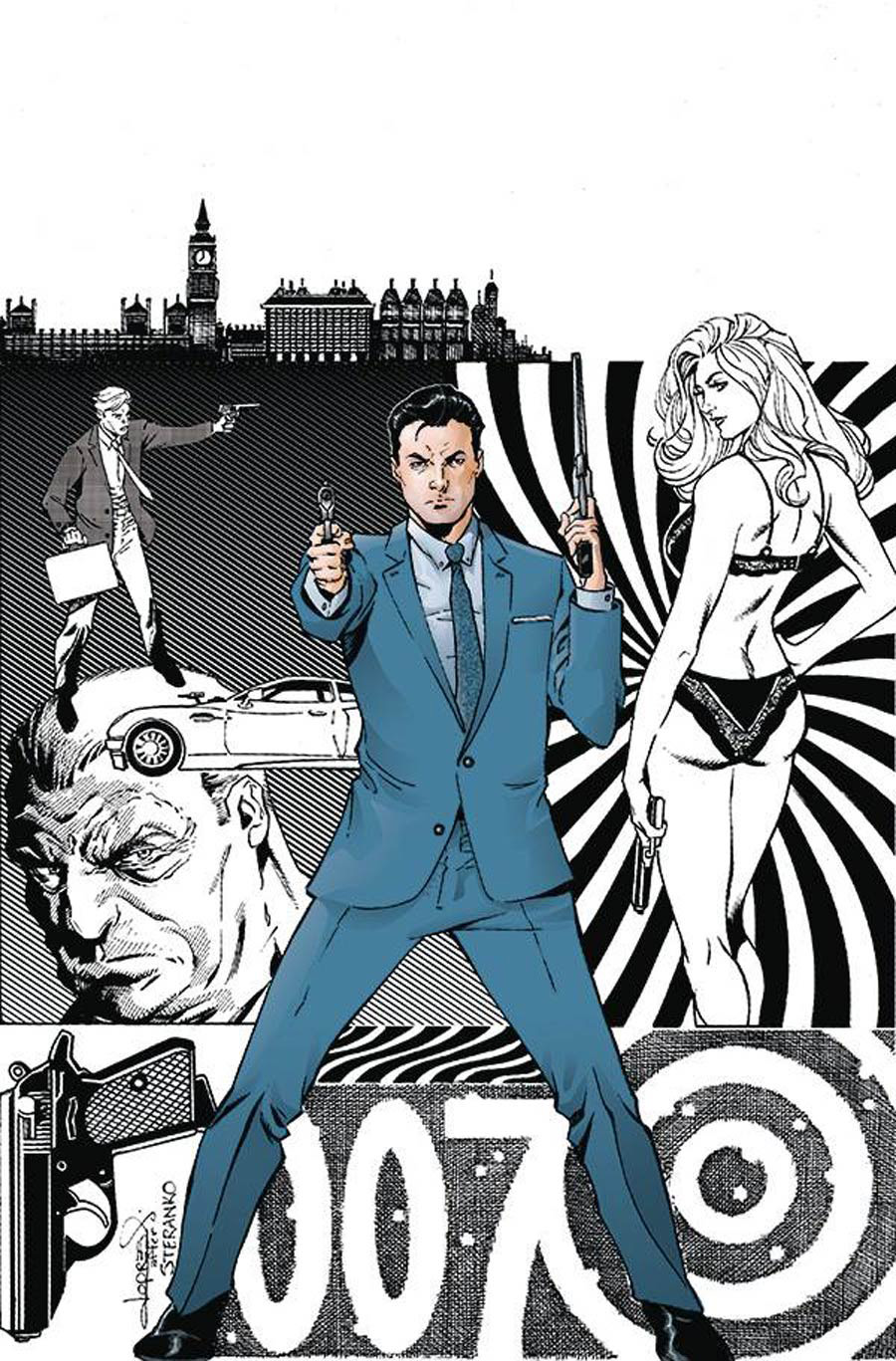 James Bond Agent Of SPECTRE #3 Cover C Incentive Aaron Lopresti Virgin Cover