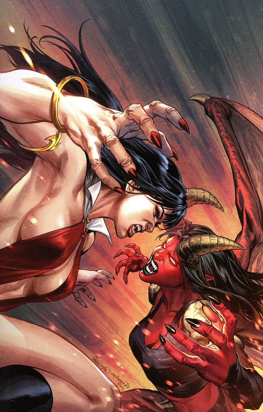 Vampirella vs Purgatori #3 Cover K Incentive Carlo Pagulayan Virgin Cover