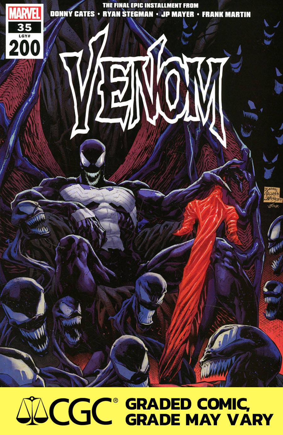Venom Vol 4 #35 Cover U DF CGC Graded 9.6 Or Higher (#200)