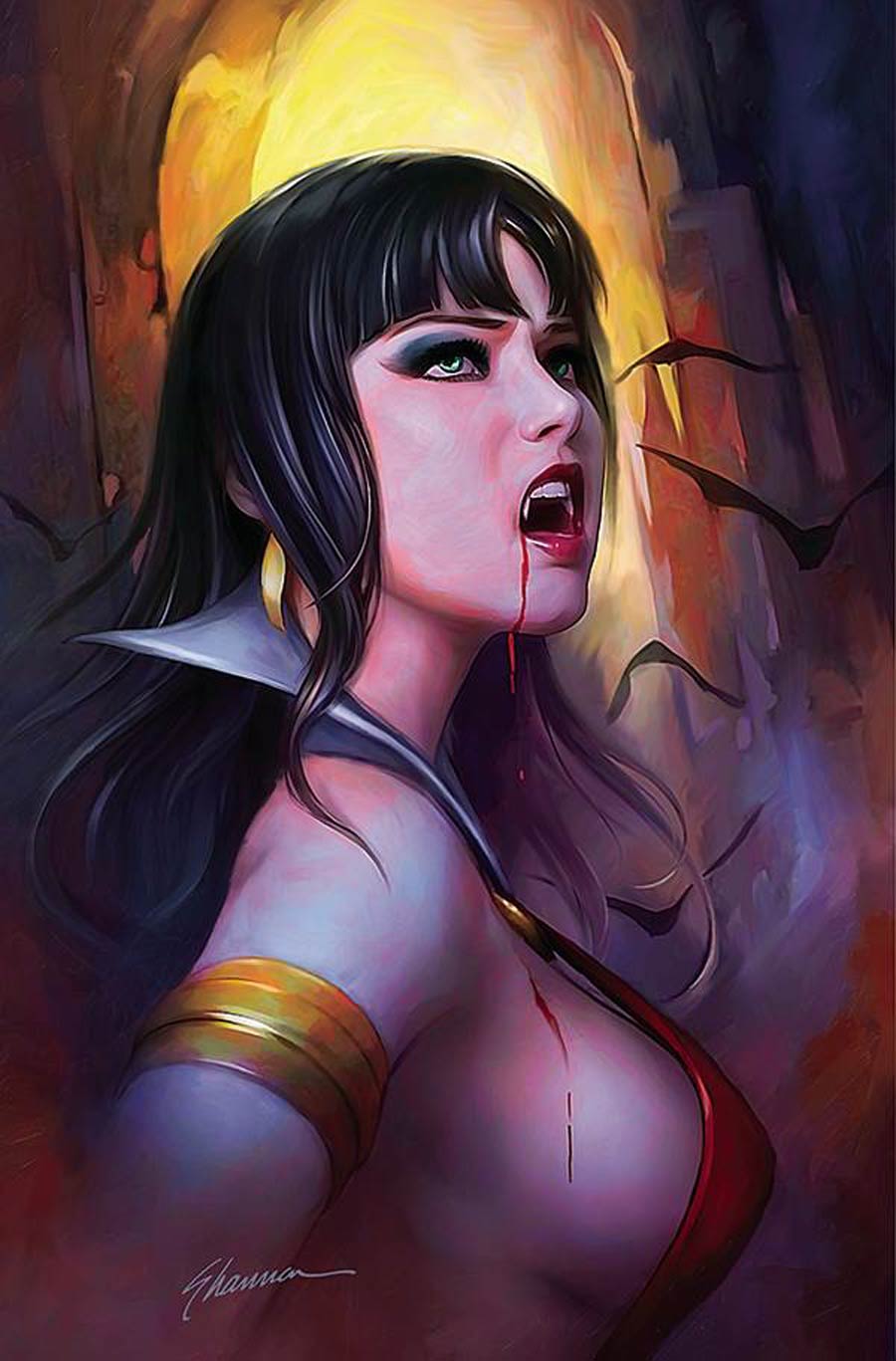 Vampirella Vol 8 #21 Cover T Limited Edition Shannon Maer Virgin Cover