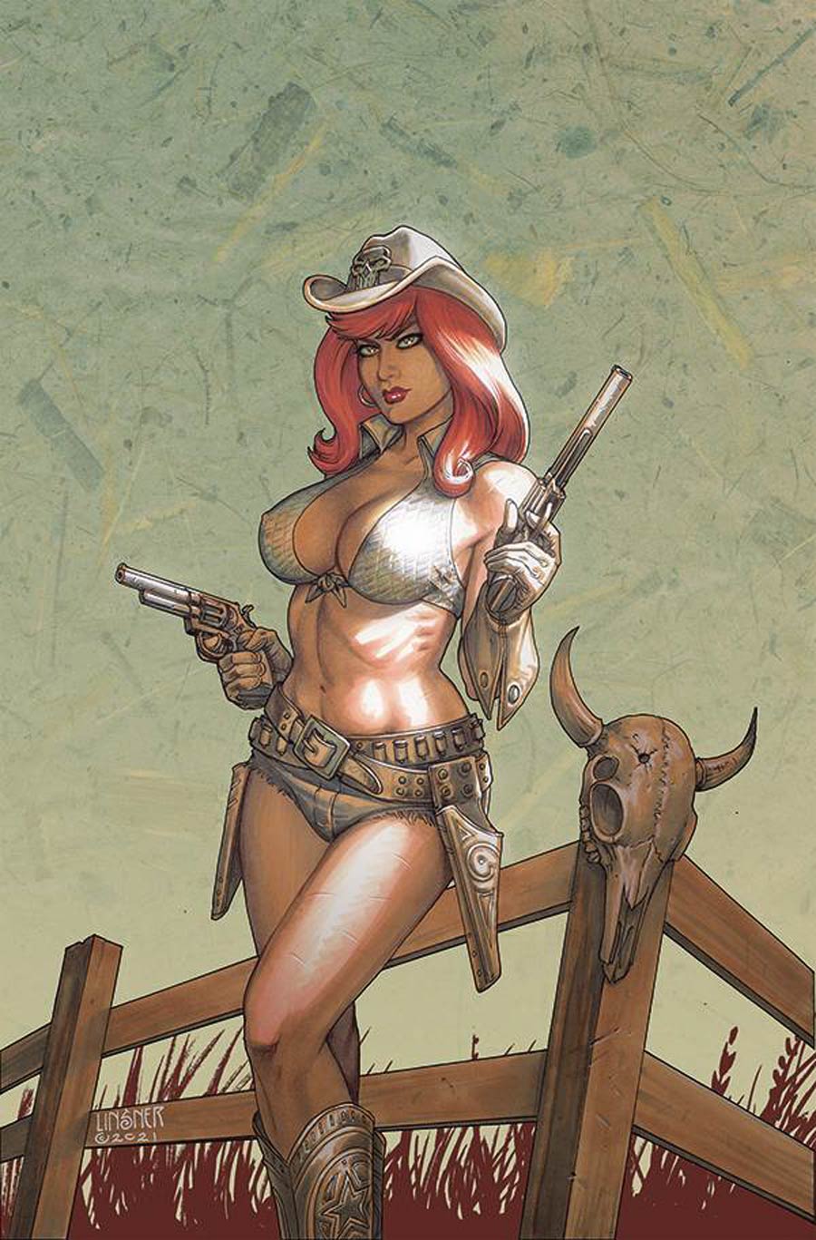 Sonjaversal #4 Cover Y Limited Edition Joseph Michael Linsner Virgin Cover