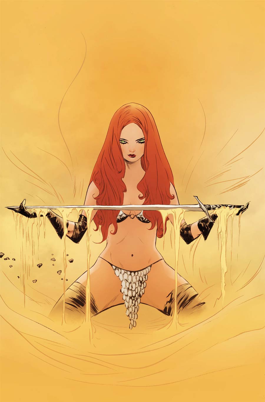 Red Sonja Vol 8 #27 Cover P Limited Edition Jae Lee Virgin Cover