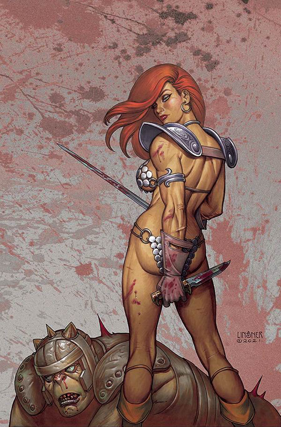 Red Sonja Vol 8 #27 Cover Q Limited Edition Joseph Michael Linsner Virgin Cover