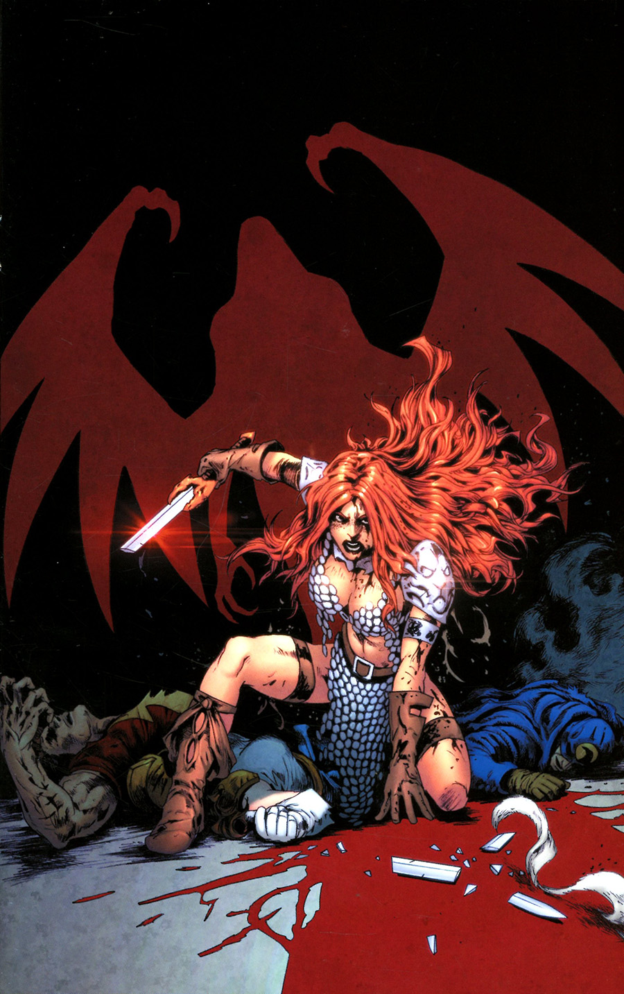 Red Sonja The Superpowers #5 Cover Y Limited Edition Jonathan Lau Virgin Cover