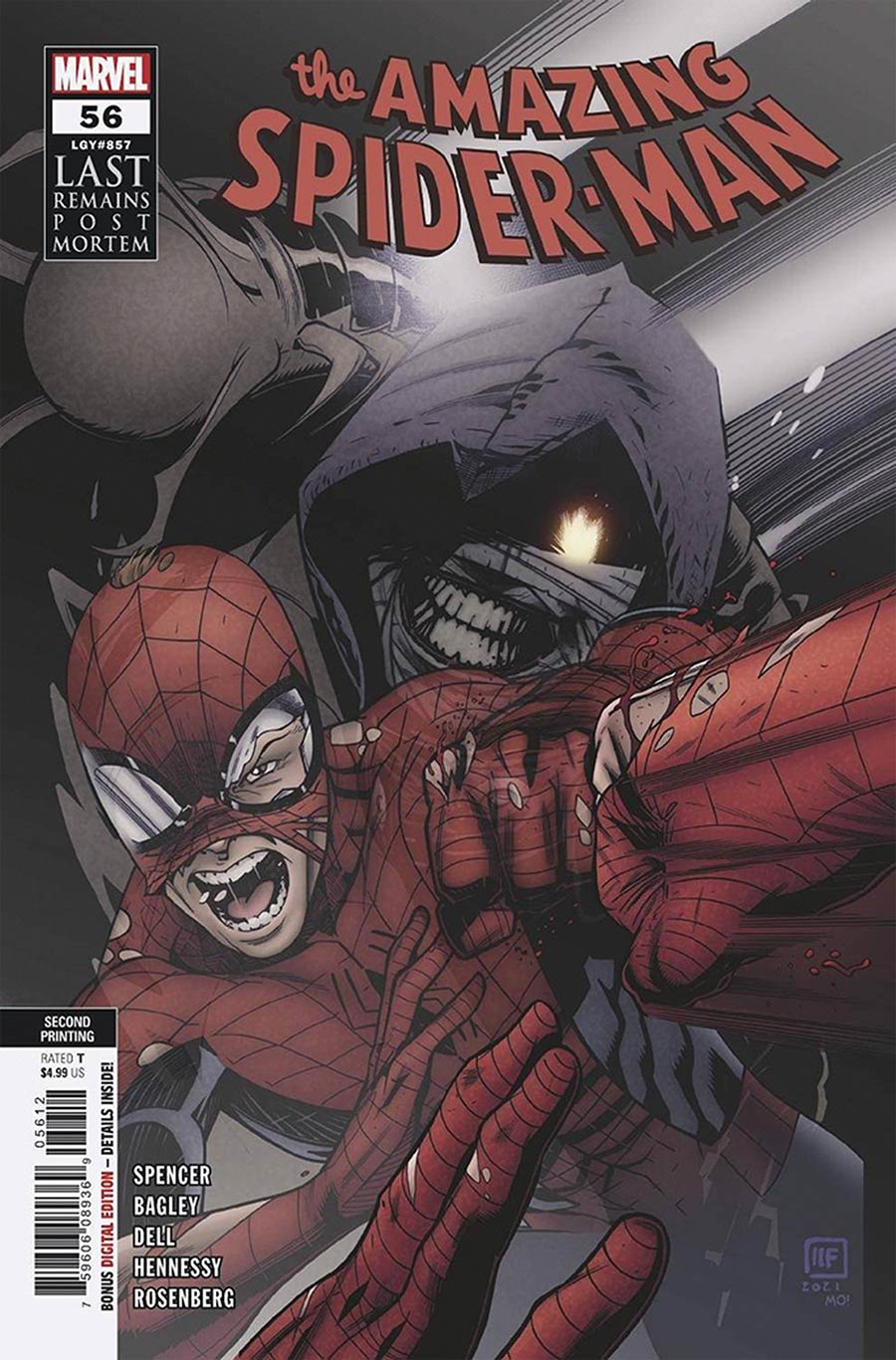 Amazing Spider-Man Vol 5 #56 Cover E DF 2nd Ptg Signed By Nick Spencer