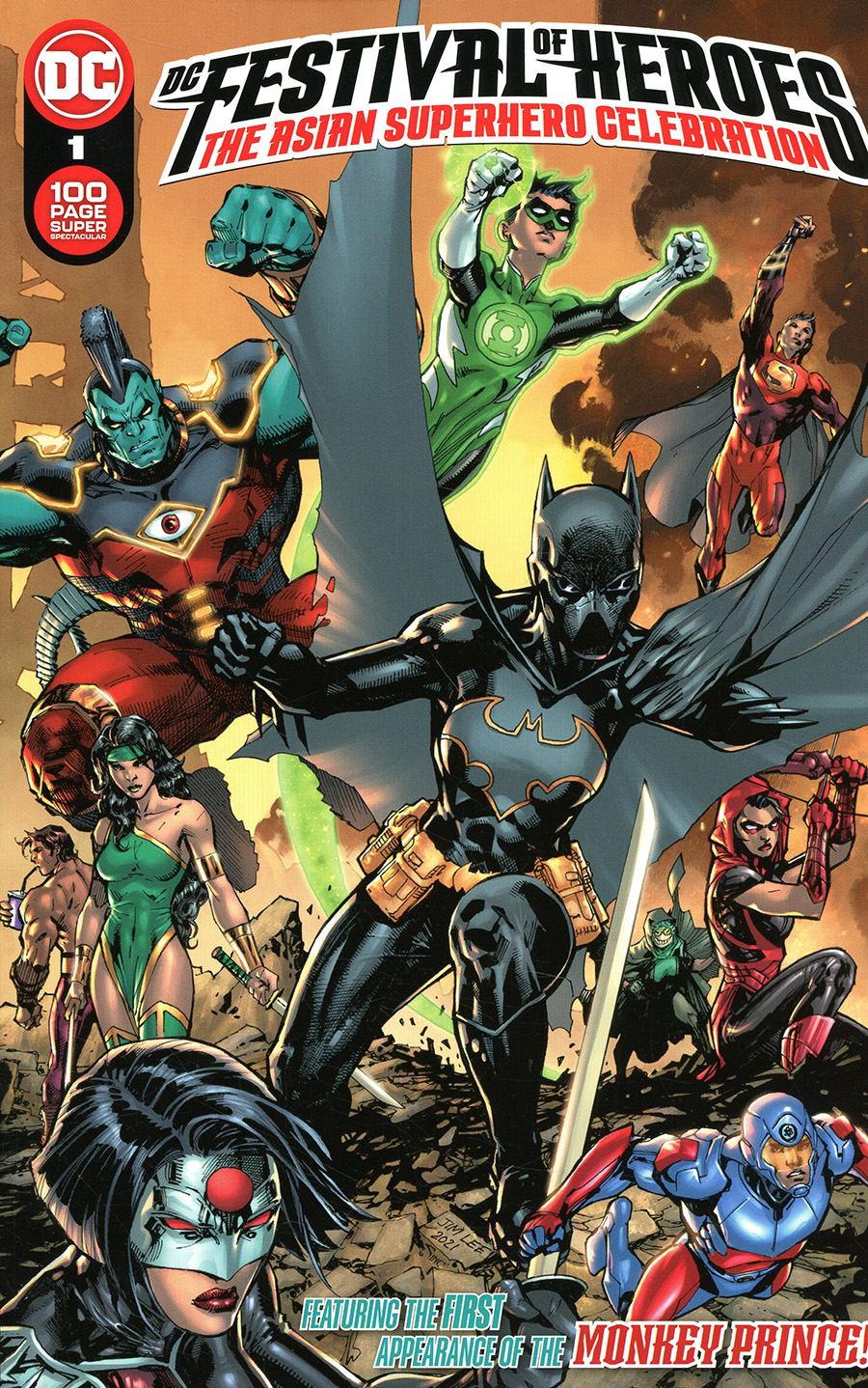 DC Festival Of Heroes The Asian Superhero Celebration #1 (One Shot) Cover A Regular Jim Lee Cover