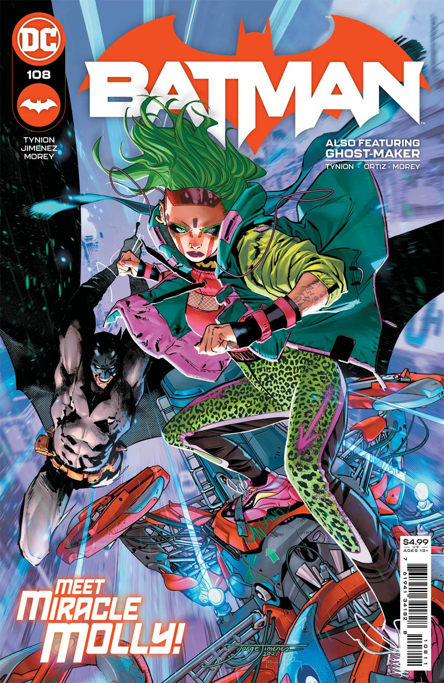 Batman Vol 3 #108 Cover A Regular Jorge Jimenez Cover