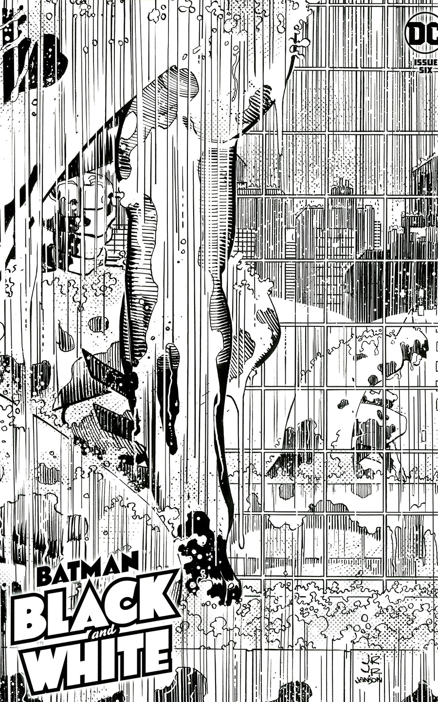 Batman Black & White Vol 3 #6 Cover A Regular John Romita Jr & Klaus Janson Cover
