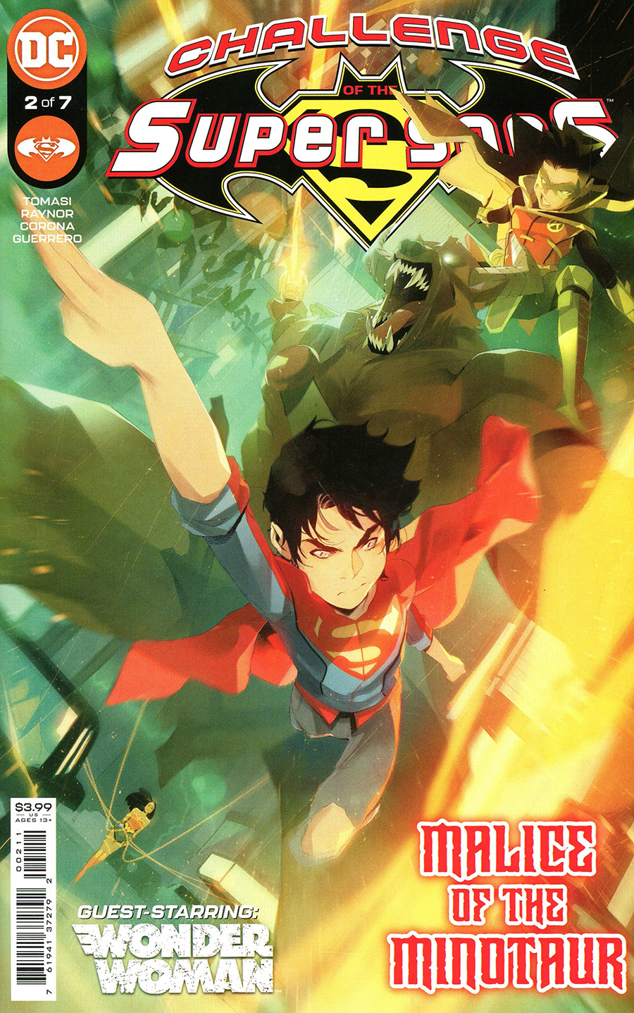 Challenge Of The Super Sons #2 Cover A Regular Simone Di Meo Cover