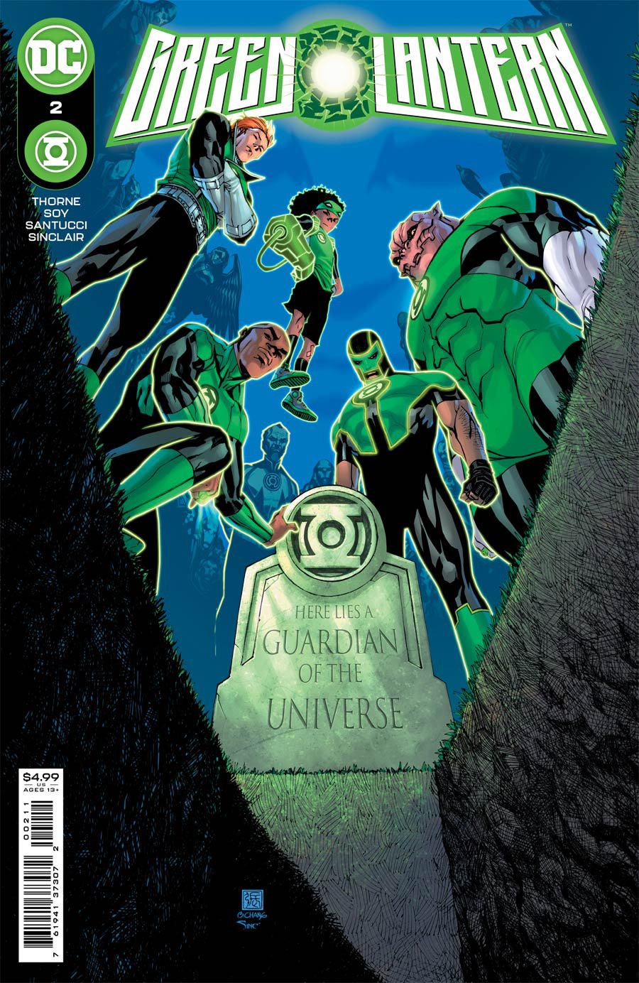 Green Lantern Vol 7 #2 Cover A Regular Bernard Chang Cover