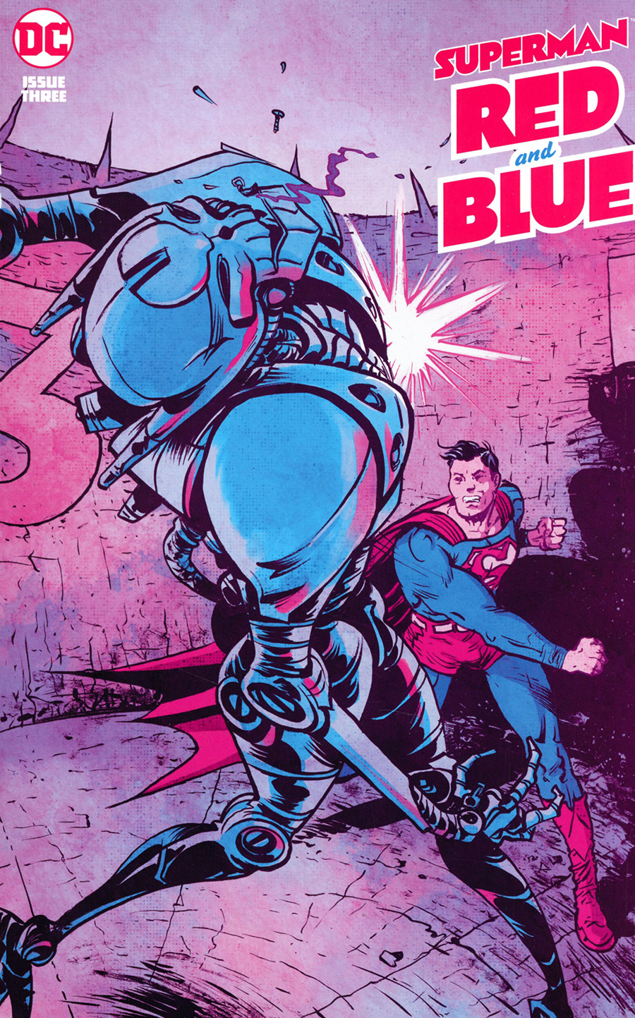 Superman Red & Blue #3 Cover A Regular Paul Pope Cover