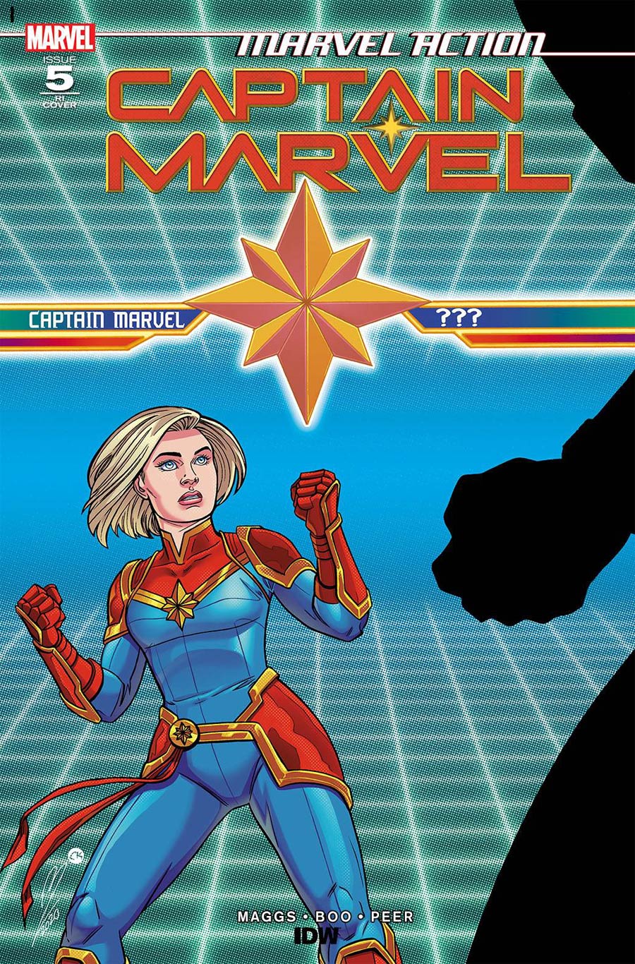 Marvel Action Captain Marvel Vol 2 #5 Cover B Incentive Megan Levens Variant Cover