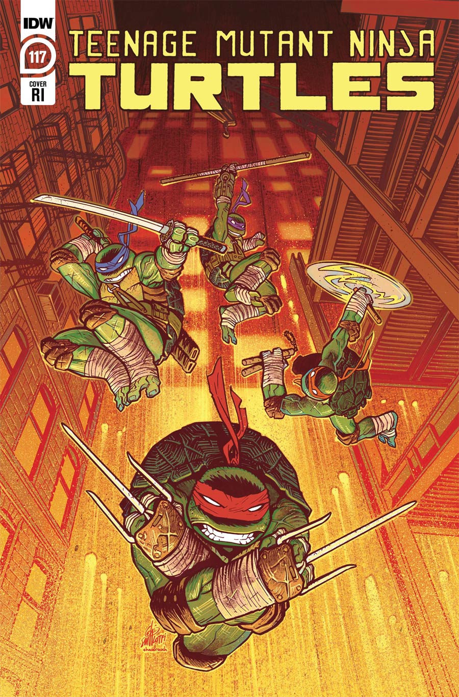 Teenage Mutant Ninja Turtles Vol 5 #117 Cover C Incentive Sam Lofti Variant Cover