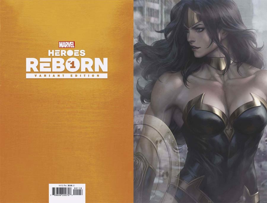 Heroes Reborn #1 Cover L Incentive Stanley Artgerm Lau Virgin Cover