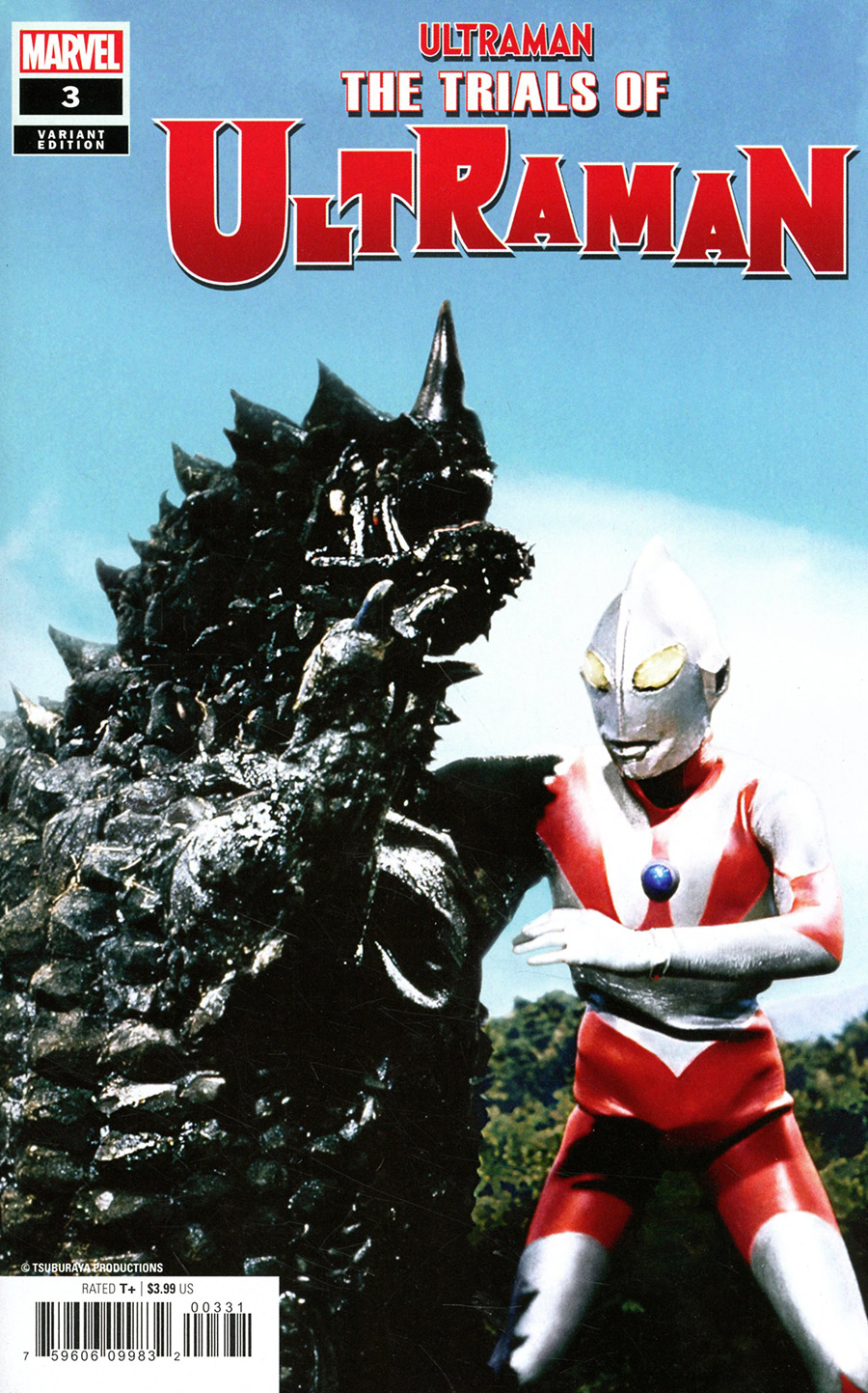 Ultraman Trials Of Ultraman #3 Cover B Incentive TV Photo Variant Cover