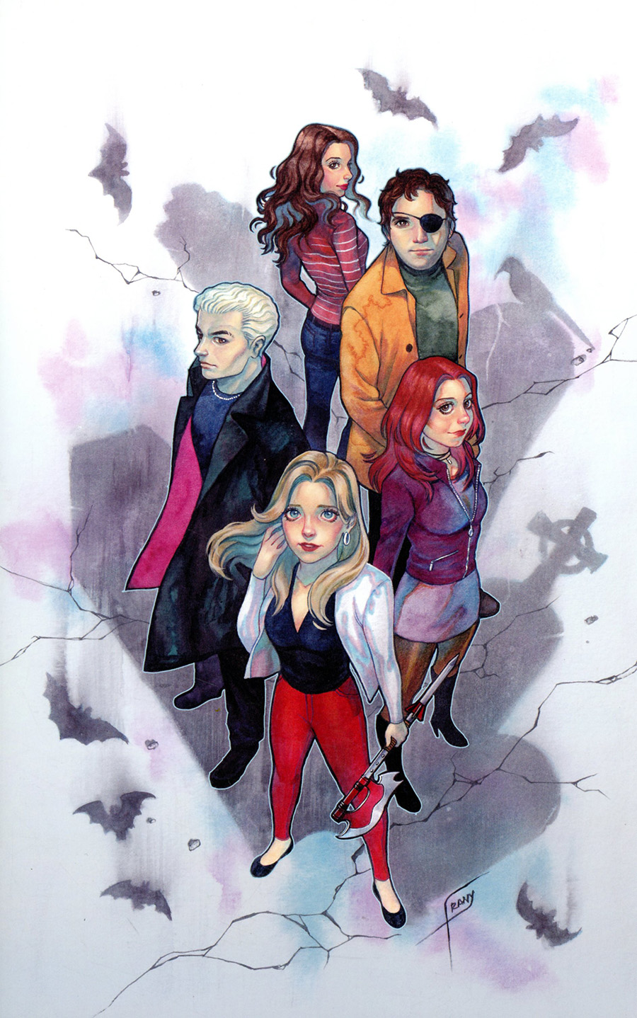 Buffy The Vampire Slayer Vol 2 #25 Cover E Incentive FRANY Virgin Cover