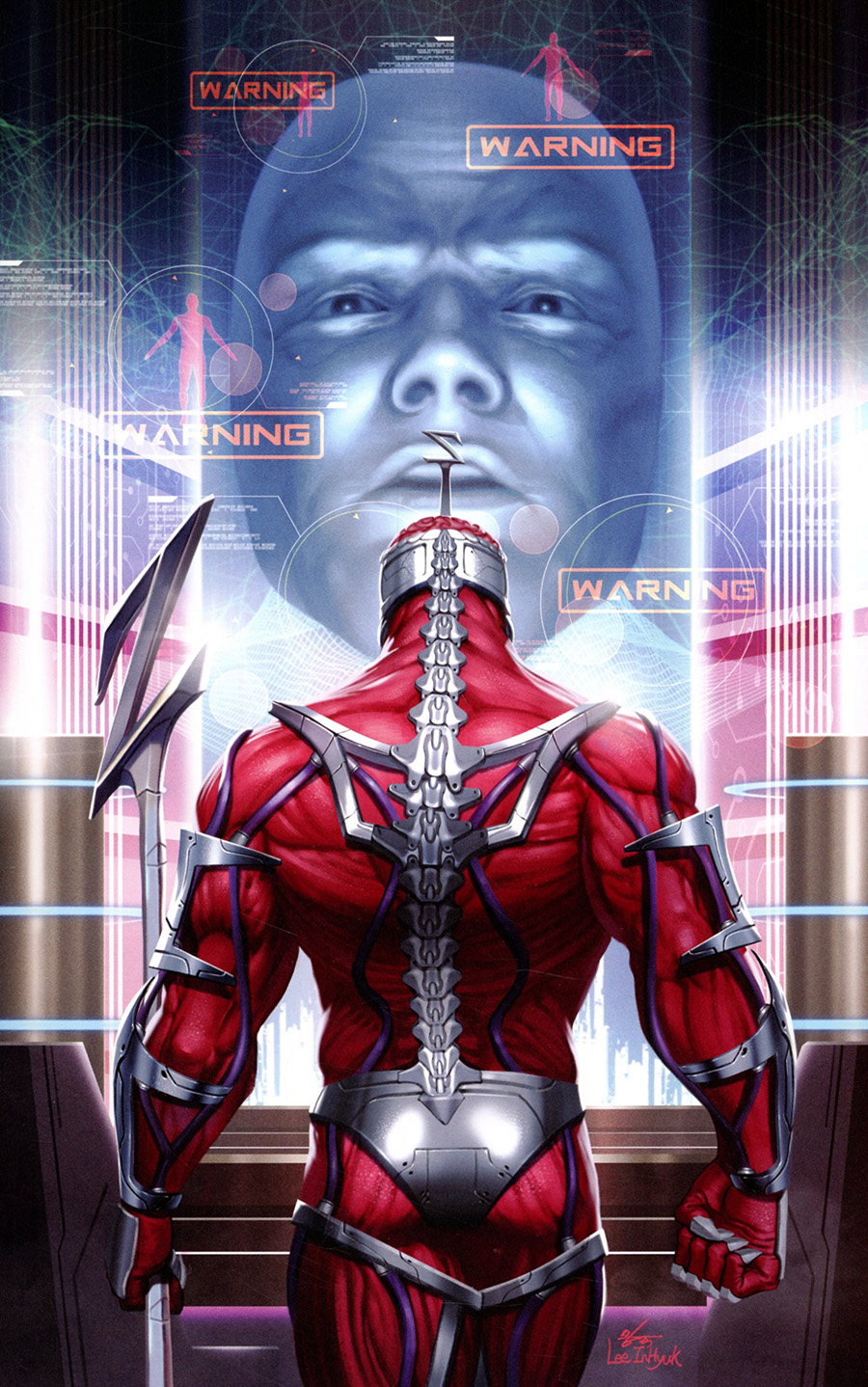 Mighty Morphin #7 Cover D Incentive Inhyuk Lee Virgin Cover
